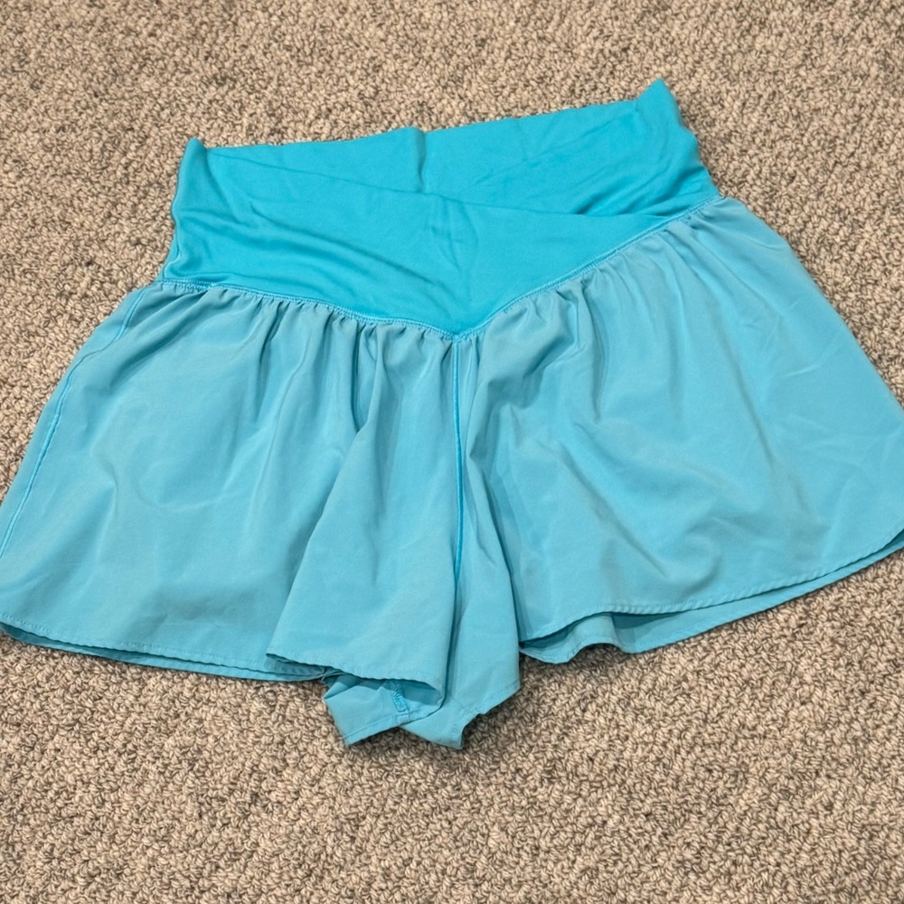 Aerie Offline Teal Shorts.  Size M.